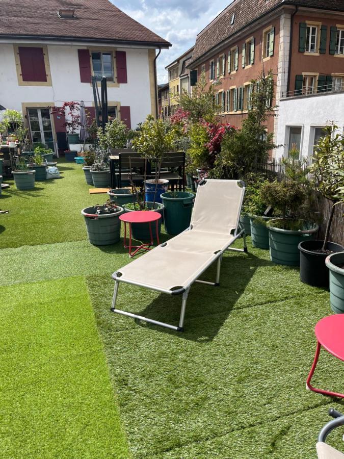 Studio Tati Lägenhet La Neuveville Exteriör bild